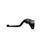 Clutch Lever ACCOSSATO ESK750 fixed CNC-worked aluminium, black