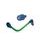 Lever guard in aluminium + left end ACCOSSATO DE004 with green hose and joint right