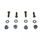 Wheel Stud and Nut Kit All Balls Racing 85-1075