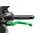 Clutch lever without adapter PUIG 260VT poklopna (foldable) green/orange