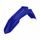 Front Fender POLISPORT 8597700002 Modra