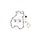 Water pump gasket kit ATHENA P400270475003 with bearings
