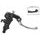 Radial brake master cylinder ACCOSSATO PC011 19 x 19 with folding lever,silver