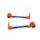 Lever guard ACCOSSATO DE003 with blue hose and joint right + left, aluminium