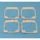 Float chamber gasket TOURMAX set of 4