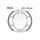 Brake shoe set EBC 802G grooved