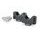 Risers PUIG 22116N črna height 30mm, d 29mm