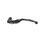 Folding lever ACCOSSATO LV017 in aluminium for ACCOSSATO full clutch črna