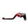 Clutch Lever ACCOSSATO ESS035 fixed CNC-worked aluminium, red