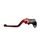 Clutch Lever ACCOSSATO ESB055 fixed CNC-worked aluminium, red