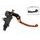 Radial brake master cylinder ACCOSSATO PC008 PRS 19 x 17-18-19 with folding lever,orange