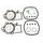 TOPEND set tesnil za motor ATHENA P400210600508