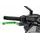 Brake lever without adapter PUIG 4.0 4110VA poklopna (foldable) green/blue