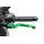 Clutch lever without adapter PUIG 260VV poklopna (foldable) green/green