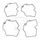 Float bowl gasket TOURMAX 4 pieces