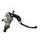 Radial brake master cylinder ACCOSSATO PC007 19 x 20 with folding lever,black