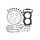 Complete gasket kit WINDEROSA 808963 without seals