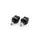 Adapterji za stopalke (Footpeg adapters) PUIG 9541N črna