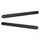 Clip-ons ACCOSSATO TB002 aluminium, 250mm with caps, Black