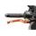 Brake lever without adapter PUIG 160TP poklopna (foldable) orange/silver