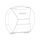 Aluminium lid SHAD D1B38TAMR for SH38X