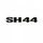 Set stickers SHAD D1B44ETR for SH44