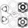 Complete Gasket Kit with Oil Seals WINDEROSA 711231