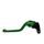Clutch Lever ACCOSSATO ESH065 fixed CNC-worked aluminium, green
