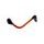 Lever guard ACCOSSATO DE001 with orange hose and joint right, aluminium