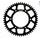 Rear ALU sprocket SUPERSPROX RAL-210:53-BLK črna 53T, 520