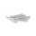 Screws PUIG ANODIZED 0446P srebrna M6 x 55mm (6pcs)