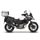 Complete set of SHAD TERRA TR40 adventure saddlebags and SHAD TERRA aluminium 55L topcase, including mounting kit SHAD SUZUKI DL 650 V-Strom