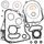 Complete Gasket Kit with Oil Seals WINDEROSA 811878
