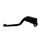 Clutch Lever ACCOSSATO ESD037 fixed CNC-worked aluminium, black