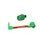 Lever guard in aluminium + right end ACCOSSATO DE005 with orange hose and joint levi