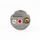 Top cap assy KYB 110060007301 righ, 8 click / 1 lap