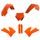 Set plastik POLISPORT 91436 OEM Color