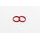 Spare rings PUIG SHORT WITH RING 9170R rdeč