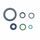 Set tesnil motorja za olje (Engine Oil Seals Kit) ATHENA P400110400750