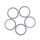 Steel clutch plates kit ATHENA P40240031