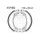 Brake shoe set EBC H318G grooved includings springs
