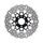 Zavorni disk EBC FSD027CBLK Black chrome