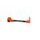 Lever guard ACCOSSATO DE001 with black hose and joint right, aluminium
