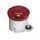 Reservoir for brake fluid ACCOSSATO VG001 45 ml rdeč