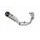 Full exhaust system 3x1 MIVV OVAL Y.069.L4C Titanium / Karbonska kapa