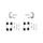 Universal mounting kit POLISPORT S-DUAL 8306800005 with mounting system Siva