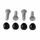 Wheel Stud and Nut Kit All Balls Racing 85-1020
