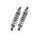 Rear twinshock BITUBO WMB0 with adjustable spring preload chromed spring