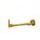 Lever guard ACCOSSATO DE002 with gold hose and joint left, aluminium