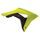 Radiator scoops POLISPORT 8414800006 Yellow/Black